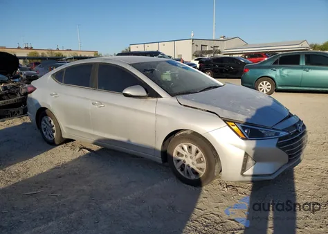 2019 Hyundai Elantra Se z USA, uszkodzony, nr VIN 5NPD74LF4KH411153